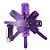 (LB3001) Kit Sado BDSM com 10 peças - Lilás - Imagem 5