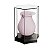 (DB2114) Sugador de Clitóris Vibratório com Base em Acrílico - Rosa - Dibe - Imagem 4