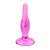 (LB6032) Plug Anal de Silicone com Ventonsa - Rosa - Imagem 1