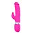 (DB008) Vibrador Rabbit com Veias e Estimulador de Clitóris - 2 Cores - Imagem 4