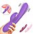 (ZD-049) Vibrador Rabbit com Estimulador de Clitóris - 2 Cores - Imagem 1