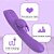 (ZD-049) Vibrador Rabbit com Estimulador de Clitóris - 2 Cores - Imagem 6