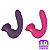 (JDY255) Vibrador Alvin com Sugador de Clitóris - 2 Cores - Imagem 1