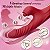 (JDY501-2) Vibrador Vai e Vem com Pulsador de Clitóris - 3 Cores - Imagem 2