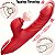 (JDY501-2) Vibrador Vai e Vem com Pulsador de Clitóris - 3 Cores - Imagem 1