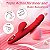 (JDY501-2) Vibrador Vai e Vem com Pulsador de Clitóris - 3 Cores - Imagem 4