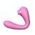 (DB-2000) Vibrador Dobrável com Sugador de Clitóris - Imagem 2