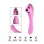 (DB-2000) Vibrador Dobrável com Sugador de Clitóris - Imagem 9