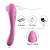 (DB-2000) Vibrador Dobrável com Sugador de Clitóris - Imagem 17