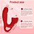 (GM-405) Vibrador Penetrável com Bolinha Estimuladora de Clitóris e Alça - Imagem 5