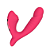 (GM-420) Vibrador Penetrável com Estimulador de Clitóris Texturizado - Imagem 5