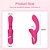 (SG1257) Vibrador Penetrável Estimulador de Ponto G com Sugador de Clitóris - Imagem 11
