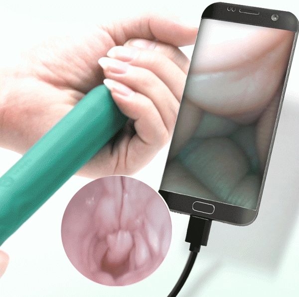(LB6055) Vibrador Penetrável com Câmera de Vídeo Acoplada - 100mp - Imagem 2