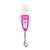 (LB6060) Mini Varinha Mágica Chaveiro Vibratório - 3 Cores - Imagem 2