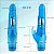 (LB6109) Vibrador Silicone Jelly com Estimulador Rabbit - 2 Cores - Imagem 11