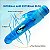 (LB6109) Vibrador Silicone Jelly com Estimulador Rabbit - 2 Cores - Imagem 10