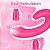 (SN51) Vibrador Leôncio Penetrável com Estimulador de Clitóris - Imagem 2