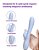 (SG1252) Vibrador Cute Rabbit com Estimulador de Clitóris - Imagem 15
