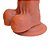 (LB3051) Mars Dildo Life Dobrável Cinta com Prótese Peniana - 18cm - Imagem 5