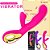 (DB014) Vibrador com Estimulador de Clitóris e Alça - Imagem 8