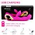 (DB014) Vibrador com Estimulador de Clitóris e Alça - Imagem 6