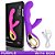 (DB014) Vibrador com Estimulador de Clitóris e Alça - Imagem 2