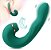 (JDY231) Vibrador com Pulsador e Línguinha para Clitóris - 5 Cores - Imagem 2