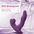 (JDY305) Vibrador Penetrável com Sugador de Clitóris - Imagem 5