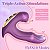 (JDY305-2) Vibrador Penetrável com Bolinha Estimuladora de Clitóris - Imagem 2
