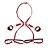 (RYSC-208-ZT) Harness Couro Cintura, Algemas e Pernas - Imagem 1