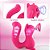 (JDY039-PINK) Vibrador Esquilo com Sugador e Rabo Penetrável - Dibe - Imagem 6