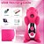 (JDY039-PINK) Vibrador Esquilo com Sugador e Rabo Penetrável - Dibe - Imagem 7