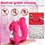 (JDY039-PINK) Vibrador Esquilo com Sugador e Rabo Penetrável - Dibe - Imagem 5