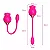 (NBQ-A818) Vibrador Rosa com Língua Texturizada e Bullet Estimulador - Imagem 5