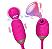 (LB7004) Vibrador Bichinho com Sugador e Bullet Giratório - Imagem 2