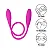 (LB7009) Vibrador Snacke Ponta Dupla para Lésbicas - Imagem 3