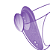 (LB7055) Vibrador por Aplicativo com Imã Roxo - Imagem 2