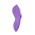 (LB7055) Vibrador por Aplicativo com Imã Roxo - Imagem 3
