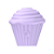 (TD025) Sugador Formato de Cupcake - 3 Cores - Imagem 4