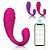 (CL16-33) VIBRADOR DE CASAL VIA APLICATIVO - PINK - Imagem 3
