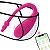(CL16-34) VIBRADOR DE CASAL VIA APLICATIVO - PINK - Imagem 2