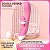 (SG3148) Vibrador com Sugador De Clitóris ROXO - Imagem 4