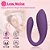 (SG1258) VIBRADOR DE CASAL VIA APLICATIVO- VERMELHO - Imagem 6