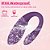 (SG1258) VIBRADOR DE CASAL VIA APLICATIVO- VERMELHO - Imagem 14