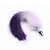 (RY003MPJ020) Plug Anal de Metal G com Rabo Roxo e Lilás - Imagem 1
