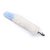 (RY002MPJ033) Plug Anal de Metal M com Rabo Branco e Azul - Imagem 2