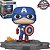 Funko Pop! Marvel – Avengers Assemble: Captain America 589 (Avengers Deluxe) - Imagem 2