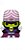 Funko Pop! Animation - Garotas Super Poderosas -Mojo Mojo (Macaco Louco) - 1084 - Imagem 1
