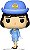 Funko Pop Pan Am Stewardess 140 - Imagem 1