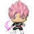 Funko Pop! Dragon Ball Super- Super Saiyan Rose Goku Black #1279 - Imagem 1